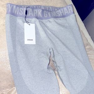 Gymshark Leggings. Lavender Logo Waistband